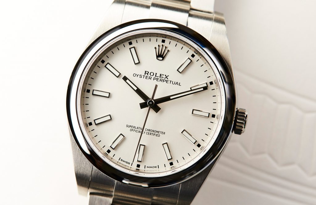 Rolex Oyster Perpetual 39 Bianca Replica