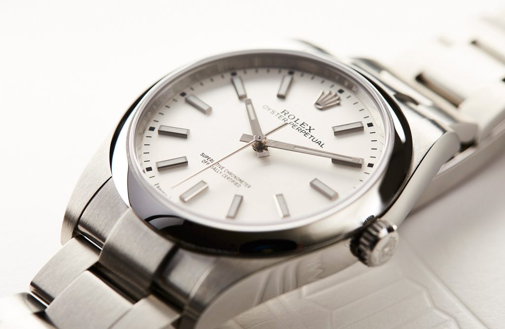 Rolex Oyster Perpetual 39 Bianca Replica