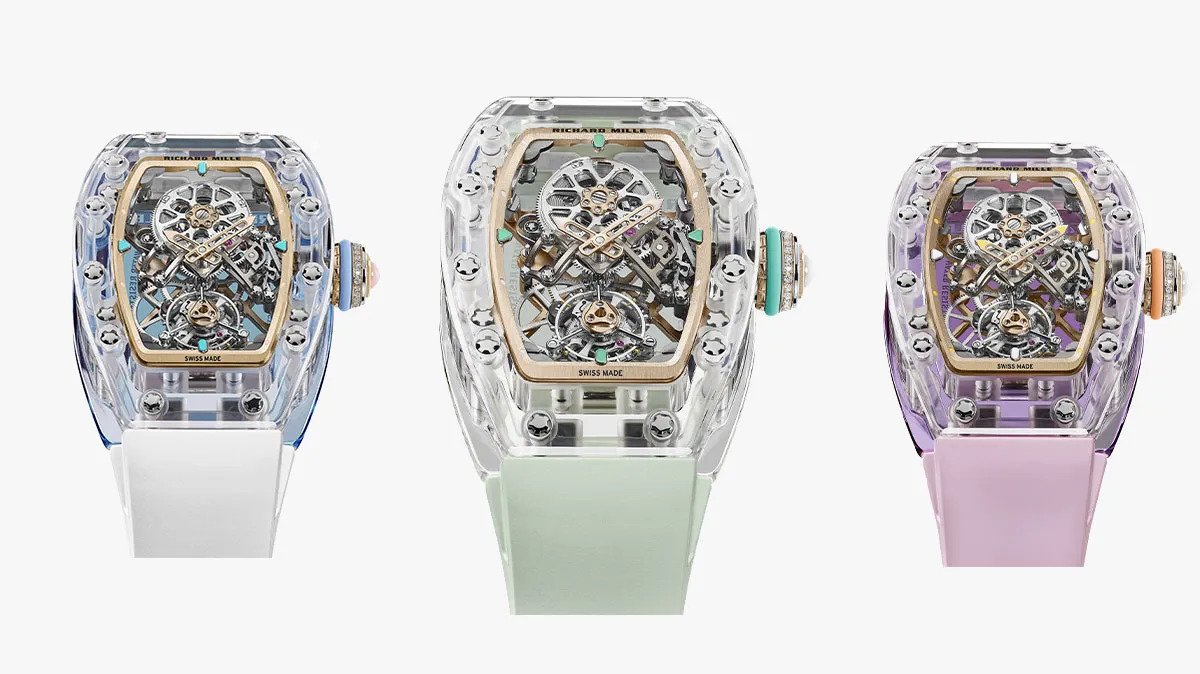Richard Mille RM 75-01 Flying Tourbillon Sapphire Replica